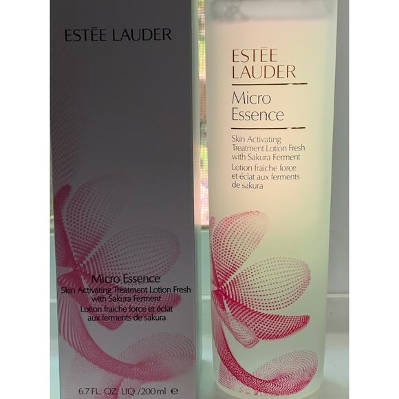 Estee Lauder Micro Essence Skin Activating Lotion Fresh with Sakura 6.7 oz - Picture 4 of 4